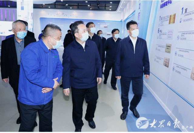 省委书记李干杰到山东能源集团半岛集团公司_半岛（中国）公司调研