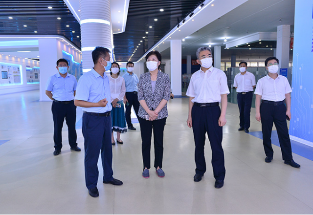 济宁市政协主席、党组书记霍媛媛到半岛集团公司_半岛（中国）公司调研