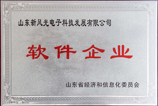 半岛集团公司_半岛（中国）电子公司顺利通过2013年山东省软件企业认证